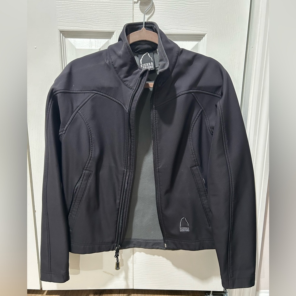 Black Softshell Women's Jacket - image 2